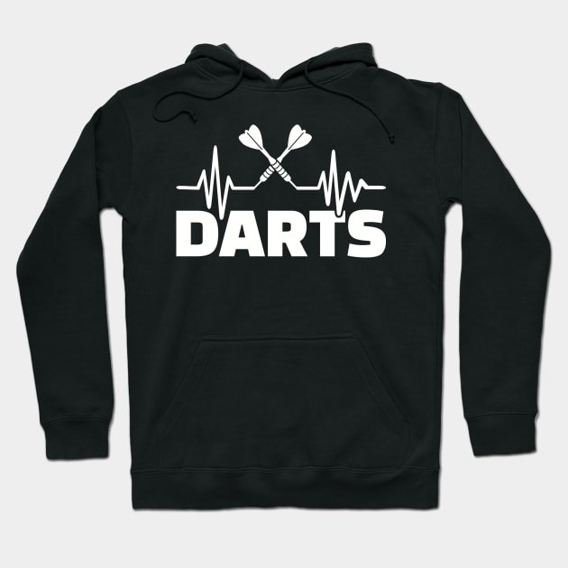 Darts frequency Hoodie by Designzz